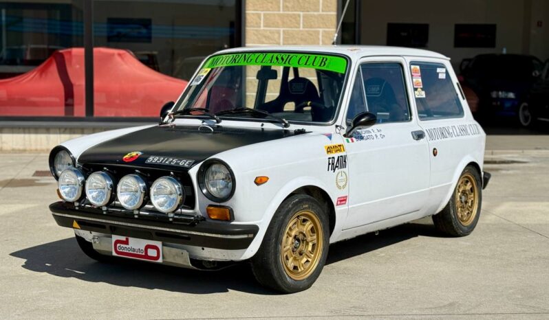 AUTOBIANCHI A112 903 ABARTH TC21 CLASS FIA pieno